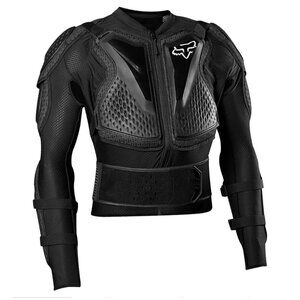 Fox Titan Youth Racing Motorcycle Body Armor Jacket Black